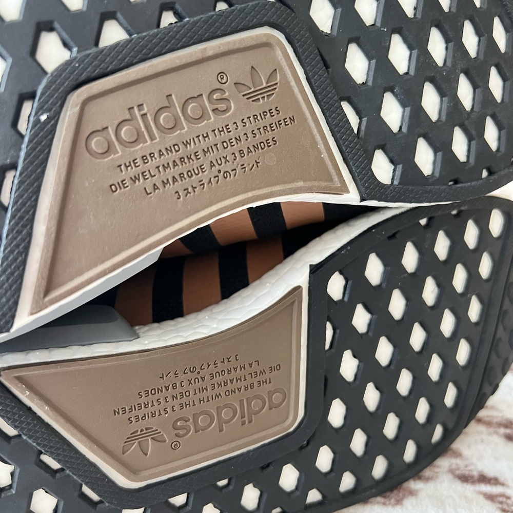 Adidas NMD Black and Brown Sneakers - Picture 9 of 11